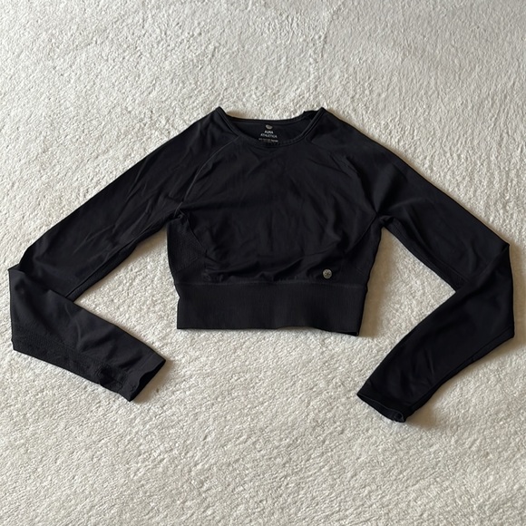 Aura Athletica Seamless Long Sleeve Sport Crop Top - Picture 2 of 5